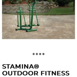 Commercial Outdoor Elliptical Glider