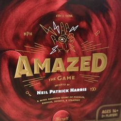 Amazed Puzzle/Mystery Solving Board Game - Created By Neil Patrick Harris 