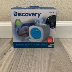 Discovery Projection Alarm Clock & Sound Machine – Works 