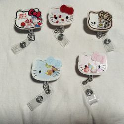 Hello Kitty Shaker Badge Reels