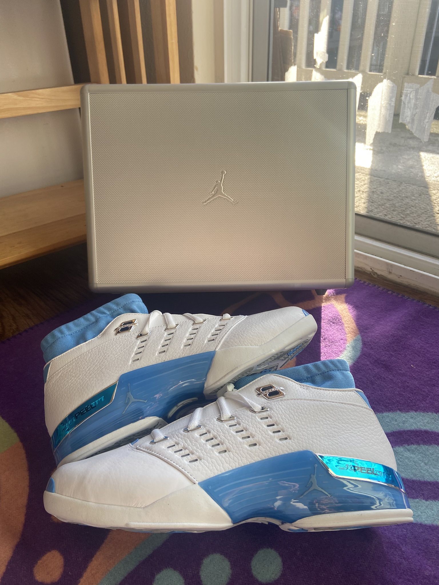 Jordan 17 Low Retro SP UNC Blue Men’s 10.5 New 