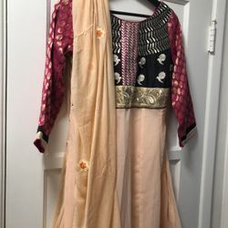 Indian/ Saree Dress Size S/M  is