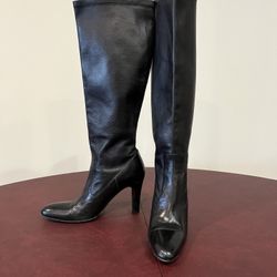 Cole Haan Leather Boots, Heels - Size 8 Womens