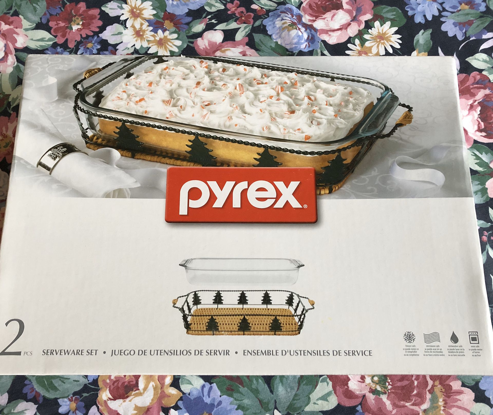 Pyrex 2 Pc Baking Dish