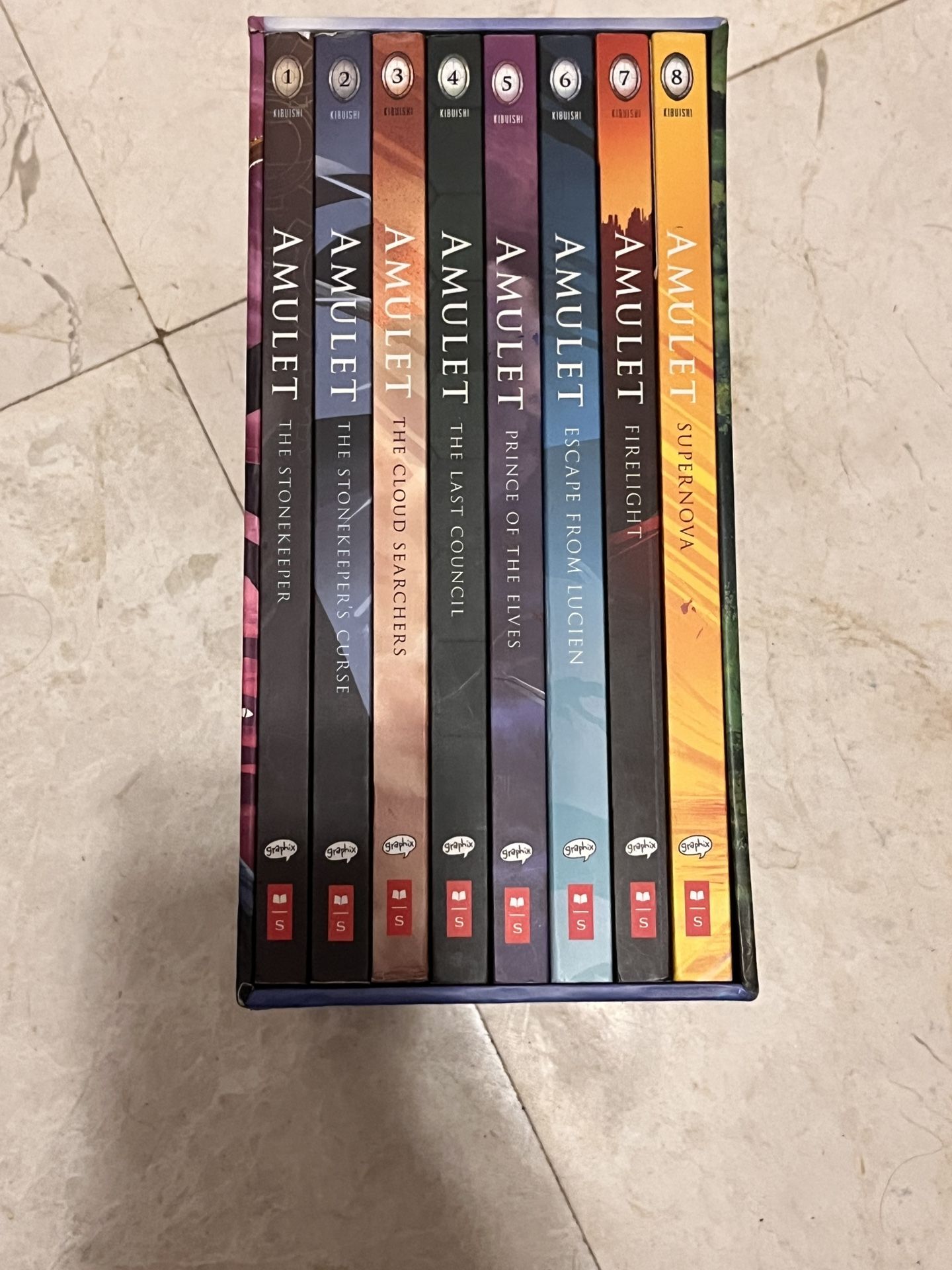Amulet Eight Book Collection