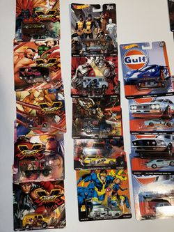 Hot Wheels Real Riders - X-men Set