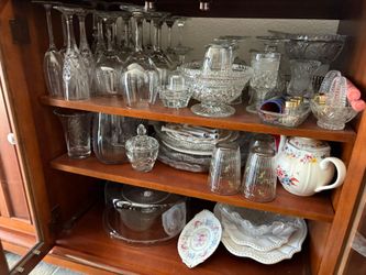 Credensa, tv stand, china cabinet.