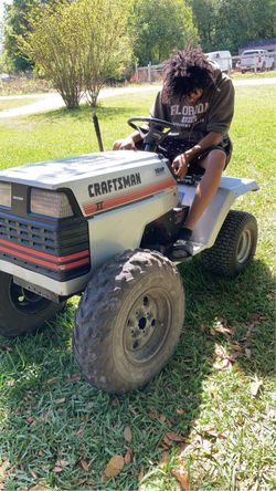 1986 craftsman riding mower sale