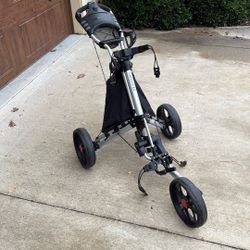 Golf Push Cart by Caddyteck