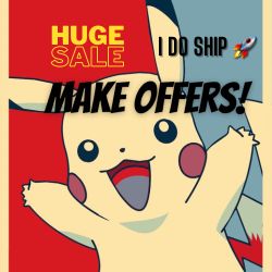 I Am Back! Pokemon Cards For Sale! Vintage! New! All Types! Message Me