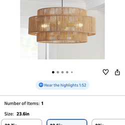 Rattan Chandeliers