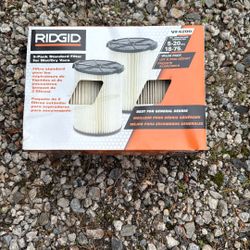Ridgid Shop Vac Filter 2 Pack