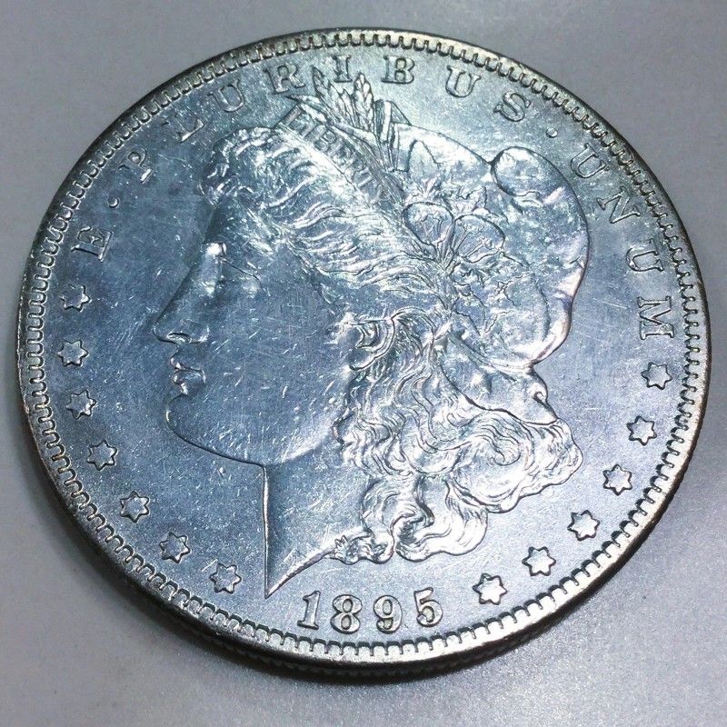 1895-S Morgan Silver Dollar Beautiful High Grade Coin Rare Date