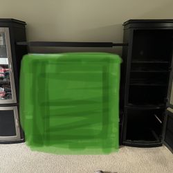 Entertainment Center Cabinet TV Shelf