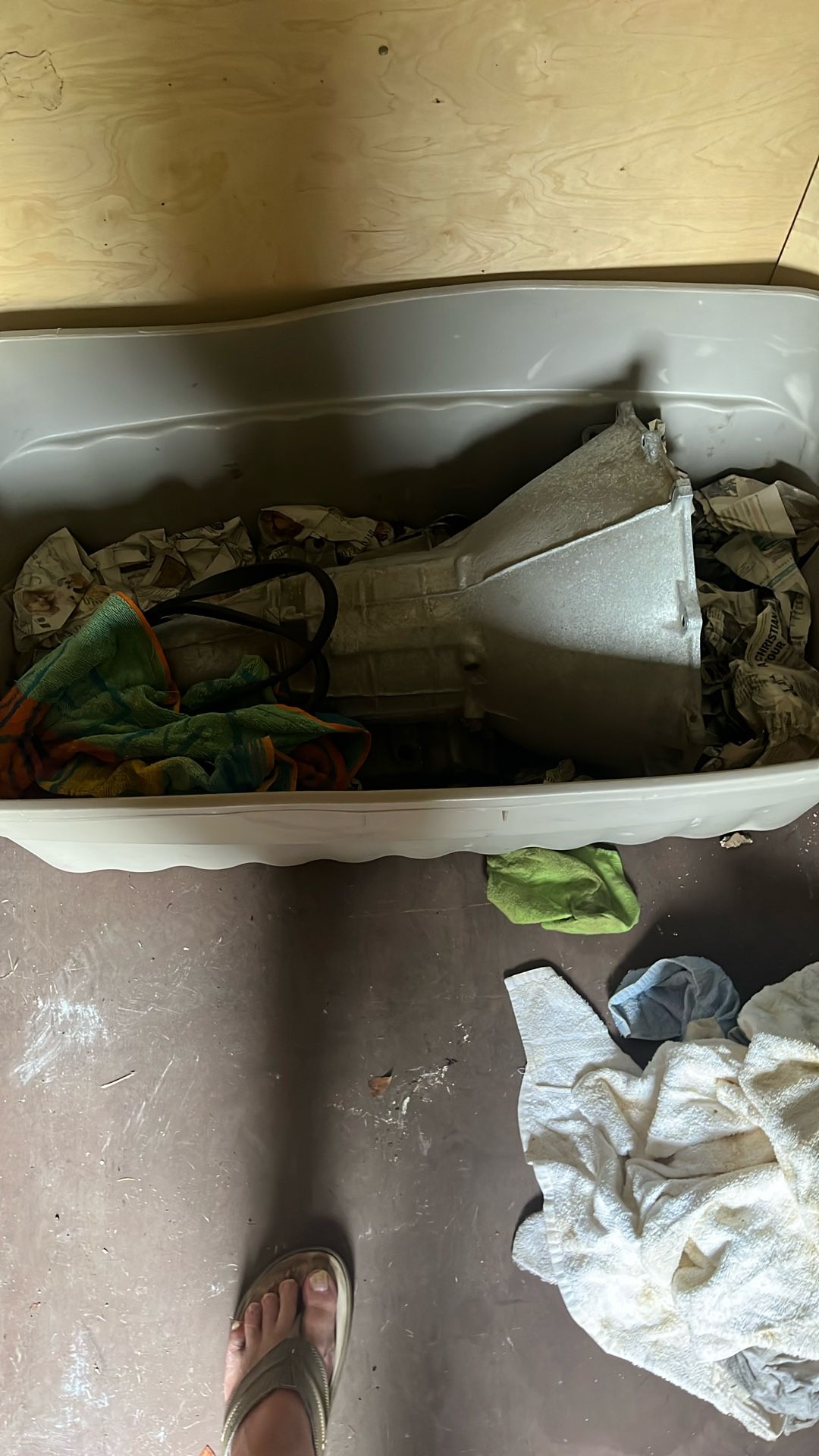 Powerglide Transmission. Chevy 327