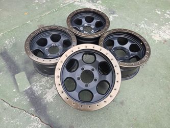 17 inch og robby gordon beadlock wheels 5x5.5