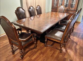 Dining table and chairs