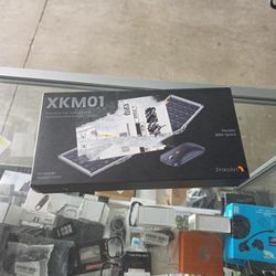 XKM01- FOLDABLE FULL - SIZE WIRELESS KEYBOARD AND MOUSE COMBO 