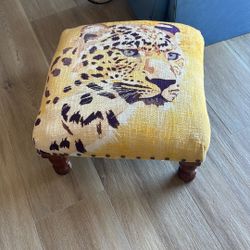 LEOPARD MINI STOOL