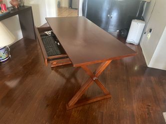 Wooden desk