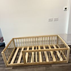 Twin Floor Bed