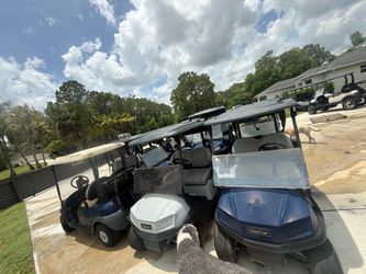 Club Car Golf Carts – Lot of Several