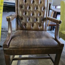 Antique Leather Chair 