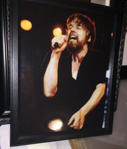 Bob Seger live vintage with frame