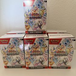 Pokémon Prismatic Evolutions Booster Bundles