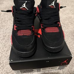 Jordan 4 Red Thunder 