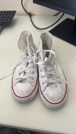 High top white converse