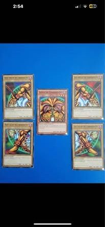 Exodia The Forbidden One - YuGiOh Legendary Decks II Yugi's God Card 5 Card Set LDK2-ENY04, LDK2-ENY