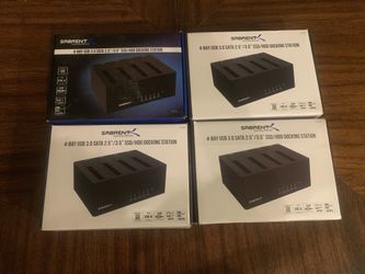 Sabrent Hard Drive Dock 4-Bay USB 3.0 SATA 2.5”/3.5”