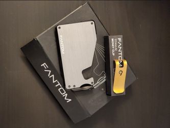 Fantom Wallet with Titanum Money Clip 