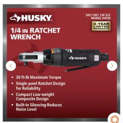Brand New Husky Air Ratchet