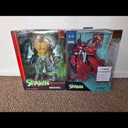 New McFarlane Toys SPAWN Comic Cover 95 Action Figure Digital Card & Overtkill. Sold together.