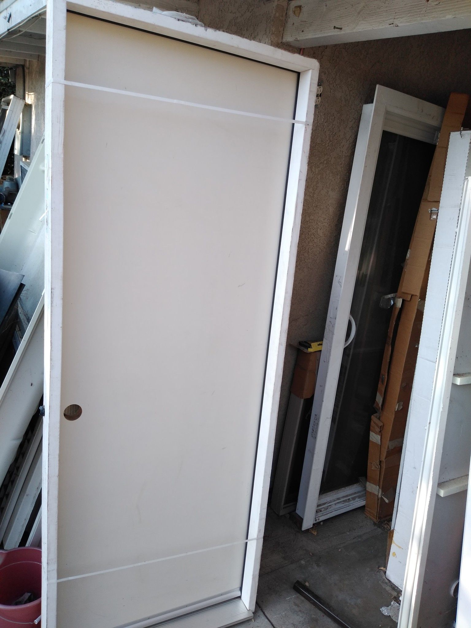 Exterior Fire door solid core 20 minutes