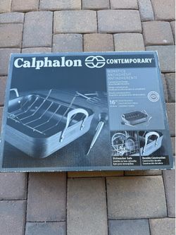 Calphalon 16” Roaster w/ Rack ($75) NEW