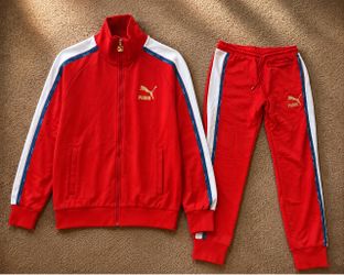 Men’s puma track suite large new