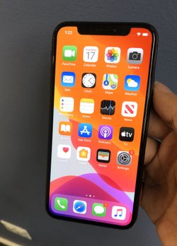 iPhone X 256GB Factory Unlocked-Space Gray