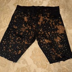 Men’s Custom Rhinestone Ralph Lauren Jorts 