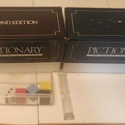 Pictionary Board Game Parts