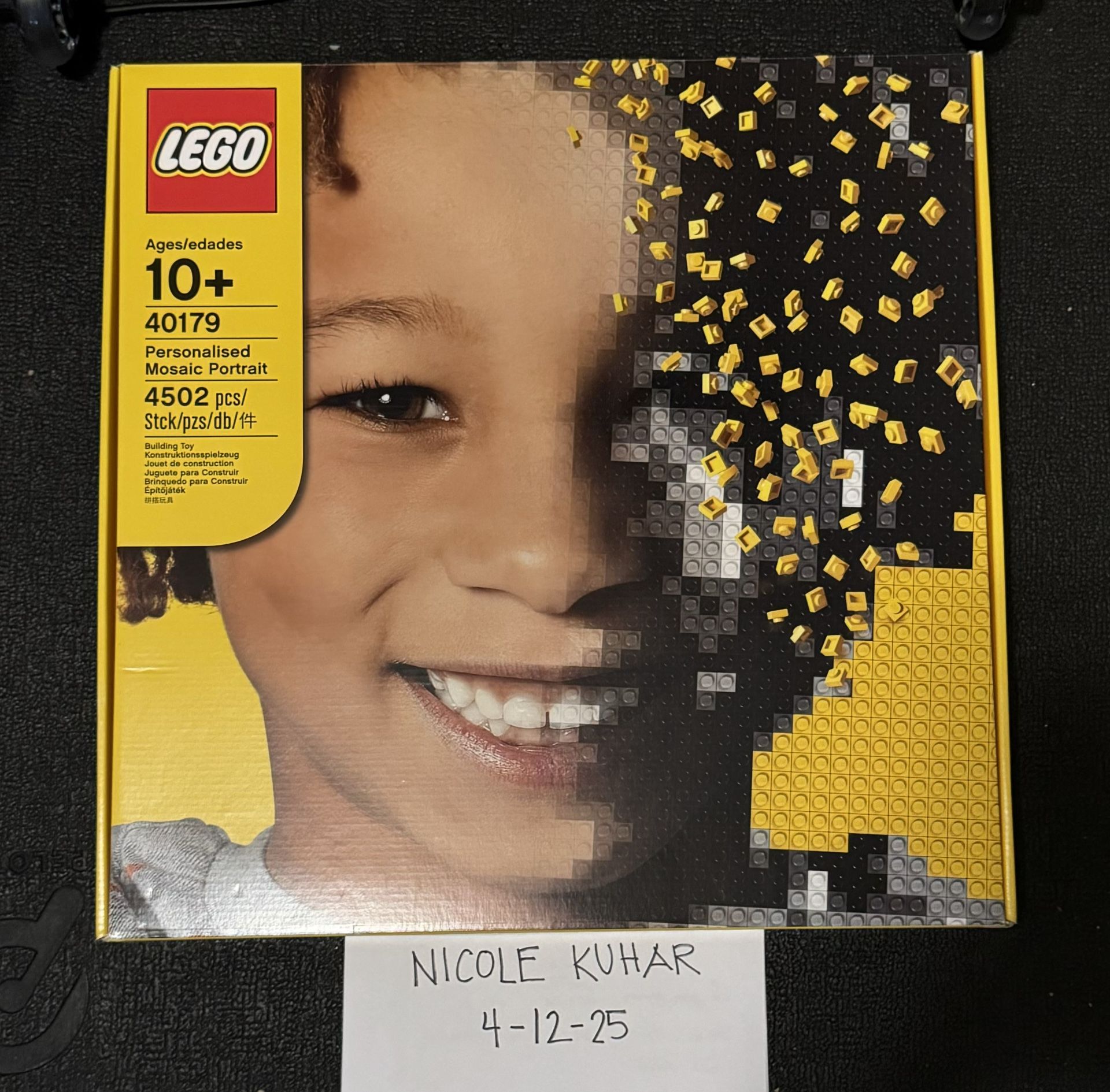 Lego Personalised Mosaic Portrait 40179