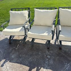 4-Piece Metal Seating Set