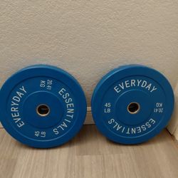 45 Pound Bumper Plates