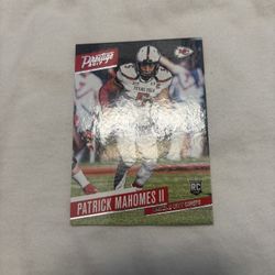 2017 Panini Prestige Rookie Patrick MaHomes Rc 