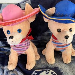 Large Chihuahua Plush Set