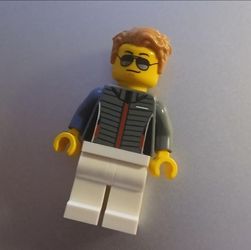 Lego Mercedes AMG F1 driver