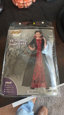 victorian Vampiress Girls halloween costume