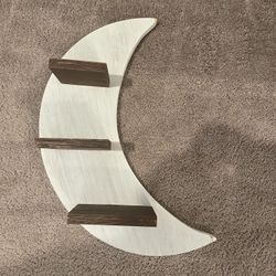 Cresent Moon Shape Wall Shelf